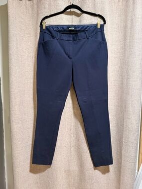 Express Navy Skinny Ankle Pants